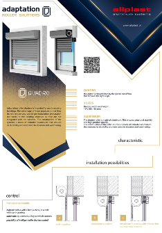  Adaptation roller shutter Q